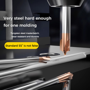 MDBT HRC55 R Inner 4-flute Carbide <strong>End</strong> <strong>Mill</strong> Tungsten Steel <strong>End</strong> <strong>Mill</strong> with TiAlN Coated Reverse R Arc <strong>Chamfering</strong> <strong>End</strong> <strong>Mill</strong>