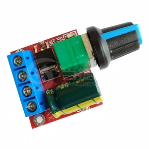 PWM DC regolatore motore 5V-35V velocità interruttore di controllo 5A funzione LED Dimmer - Product Image 1