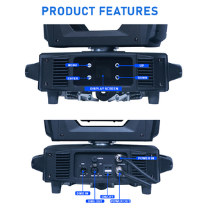 Fournisseur d'or Sharpy Dmx Control Sound Activated Beam Events Decor Lighting Equipment Moving Head Lights - Product Image 4