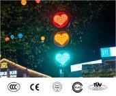 LED tín hiệu giao thông cảnh báo ánh sáng Hệ thống điều khiển feu Tricolor hình trái tim trafic semaforo CE ROHS không thấm nước quang học semaphore - Product Image 4
