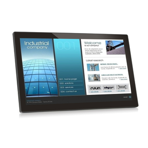 แท็บเล็ตที่ทนทานอุปกรณ์นำเสนอคอมพิวเตอร์10นิ้วสไตลัสแบบ Dual Display สำหรับร้านอาหาร