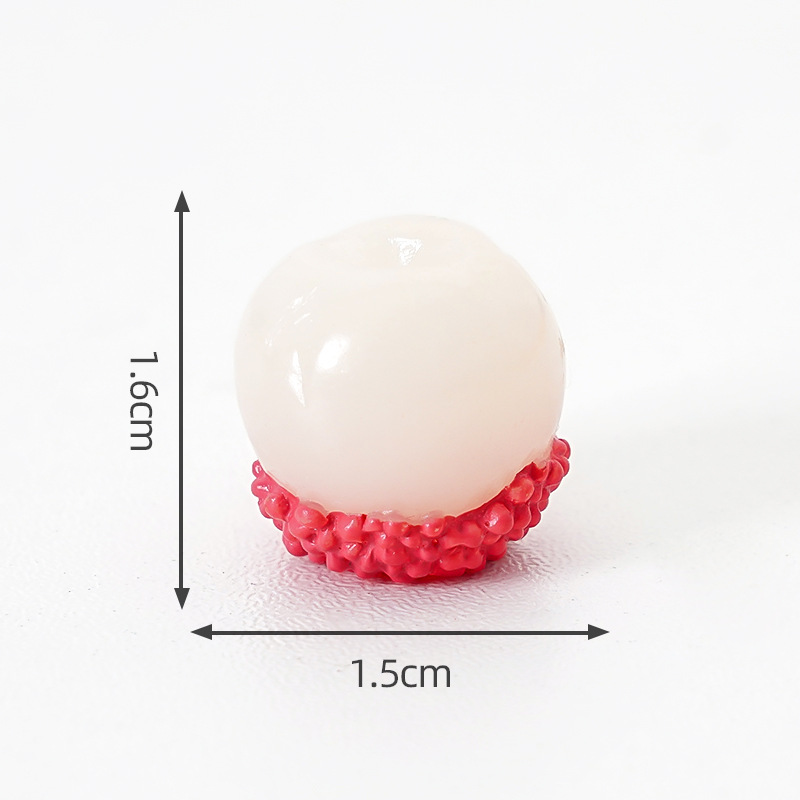 coloré 9.Viande de litchi