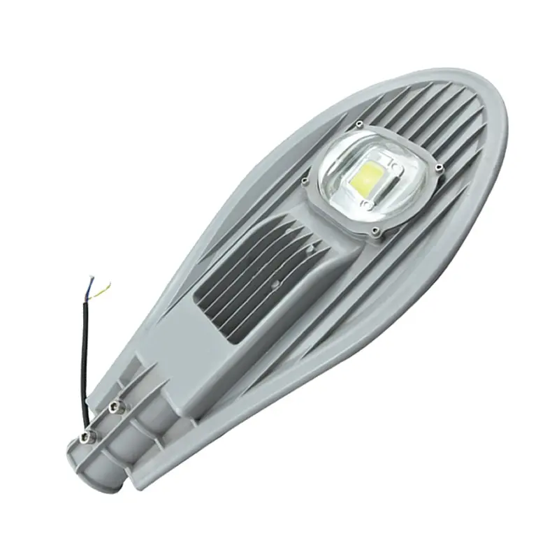 Precio bajo IP65 impermeable cobra cabeza LED farola 50W accesorio 6500K luz diurna para carretera