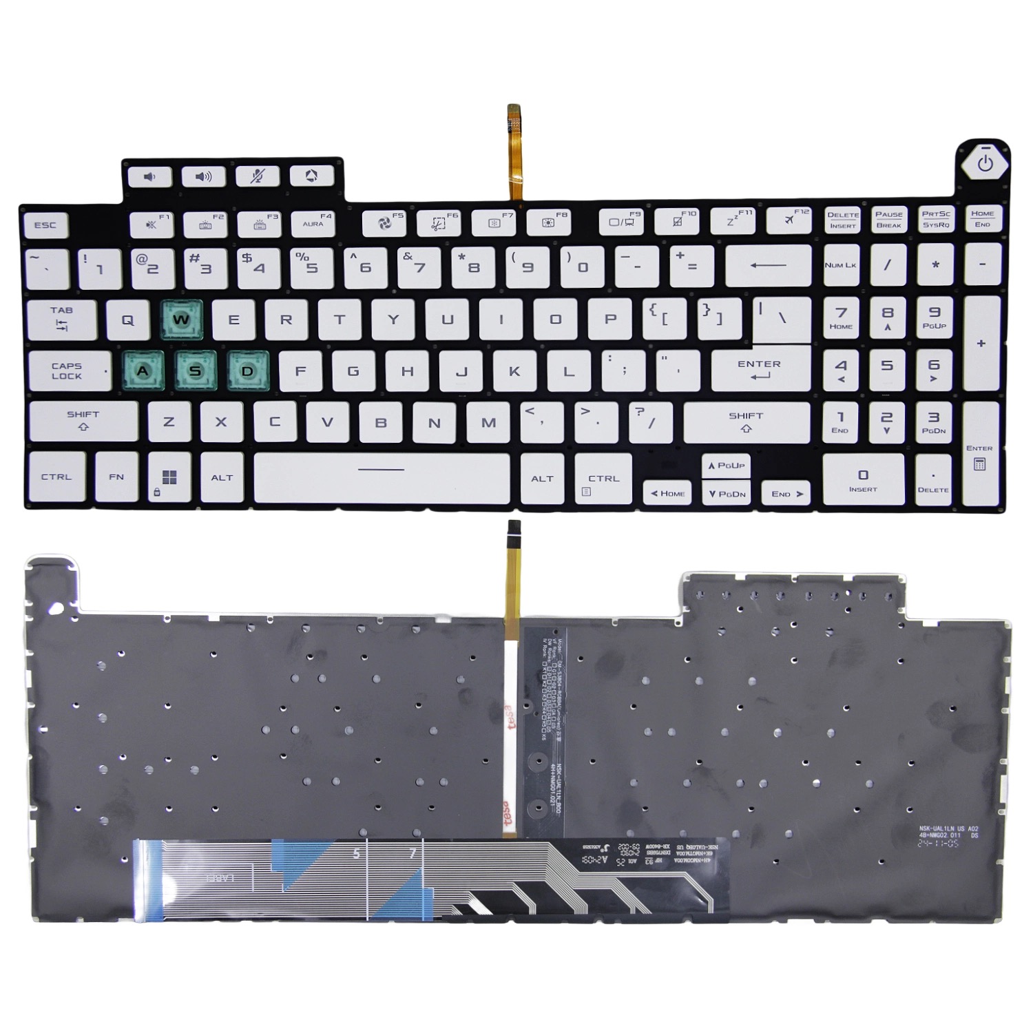 Teclado para portátil