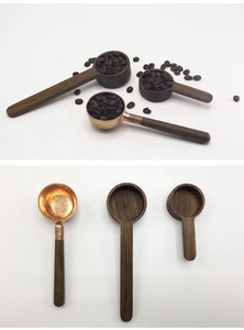 简约风格迷你竹木量杯和勺子 - Product Image 3