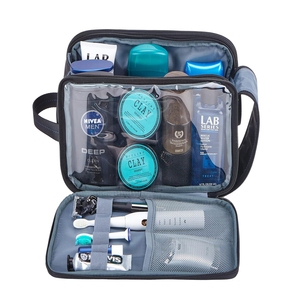 Tốt nhất tốt đẹp lớn màu đen của nam giới thiết kế nylon đi <span class=keywords><strong>dopp</strong></span> vệ sinh cá nhân <span class=keywords><strong>Kit</strong></span> túi cho nam giới đi du lịch với khoang - Product Image 3