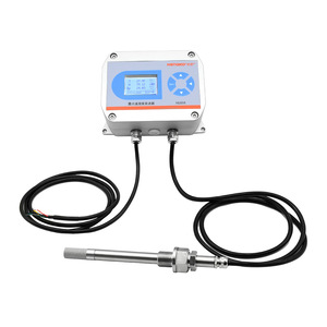 Pantalla LCD remota Habitación industrial de alta precisión Sonda de sensor de punto de rocío montada en la pared en línea para producción de nitrógeno - Product Image 1