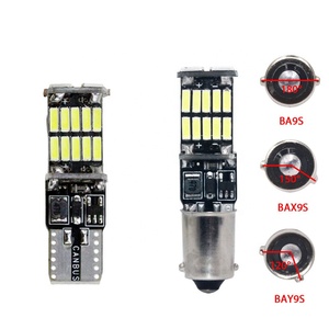 รถ12Vสีขาว4014 26 LEDด้านข้างไฟภายในLed BA9S BAX9S BAY9S CANBUS H21W T4W h6W W5W LED T10 LED - Product Image 1