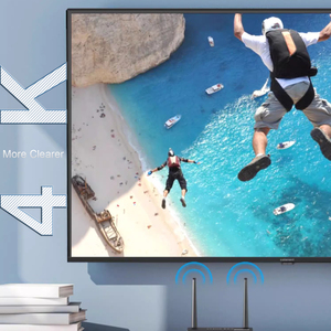 Justlnk 4k无线HDMI KVM扩展器200m 5G wifi扩展器HDMI USB KVM扩展器音频视频发射器和接收器发射器 - Product Image 4