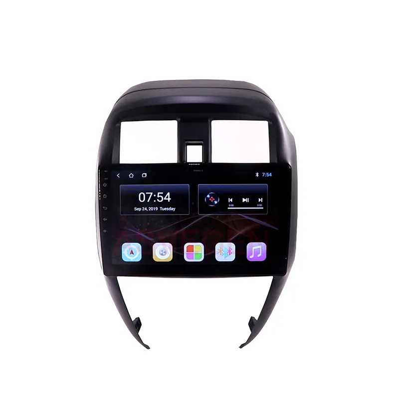 Máy Phát Video Đa Phương Tiện Android Radio Xe Hơi Rom 128GB Ram 8GB Thiết Bị Đầu Định Vị GPS Cho Xe Hơi 2014-2016 Nissan Sunny Versa