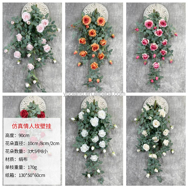 #7 Colgante de pared amante de las flores de Rose
