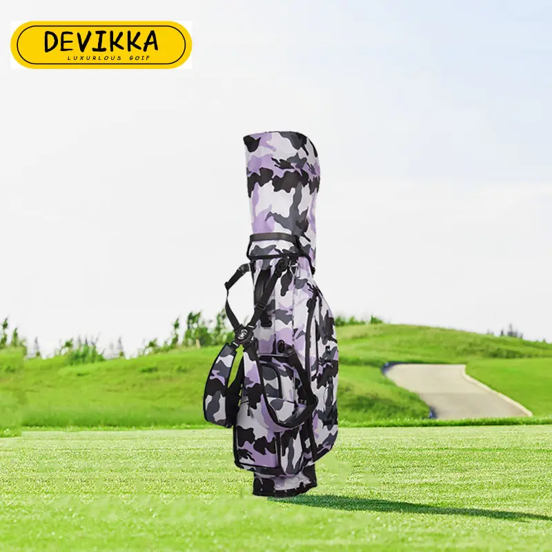2022 sac de golf logo personnalisé de haute qualité, conception ODM sac de Golf en cuir Pu