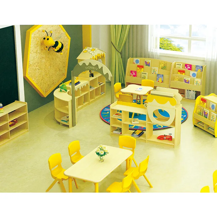 Set di mobili per la scuola per bambini