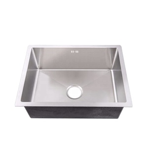 <strong>Overflow</strong> Port Design Under Wash <strong>Sink</strong> Rectangle Workstation Single Bowl Stainless Kitchen <strong>Sink</strong> <strong>with</strong> Drainer - Product Image 1