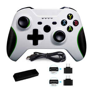 Lack/White 2,4 XXreless reless ireless ontroller G omomomom3 3 3 3 Android ame ontroller - Product Image 1