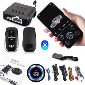 Control DE APLICACIÓN DE TELÉFONO BT inteligente PKE sistema de alarma de arranque de motor de entrada sin llave botón de arranque remoto parada sistema antirrobo automático - Product Image 1