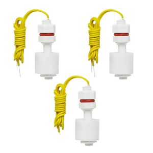 Gikfun M8 DIY Kit para Arduino EK1373x3 Sensor de nivel de líquido tanque de peces interruptor de flotador de agua Acero inoxidable PP flotador de bola de plástico