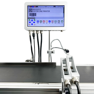Impresora de inyección de tinta multilingüe en línea de alta definición Etiqueta digital Logotipo Fecha Número de lote Codificación Tij - Product Image 1