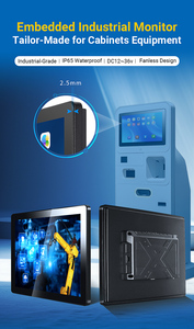OEM 4K All-In-One PC Industrial Computer Monitor de pantalla táctil industrial con HDM VGA USB para sistemas de control de automatización de fábrica - Product Image 4