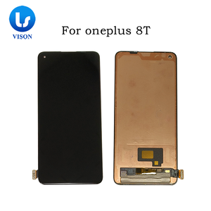 Oneplus 8T için orijinal yeni, bir artı 8T Lcd ekran dokunmatik ekranlı sayısallaştırıcı grup için - Product Image 2