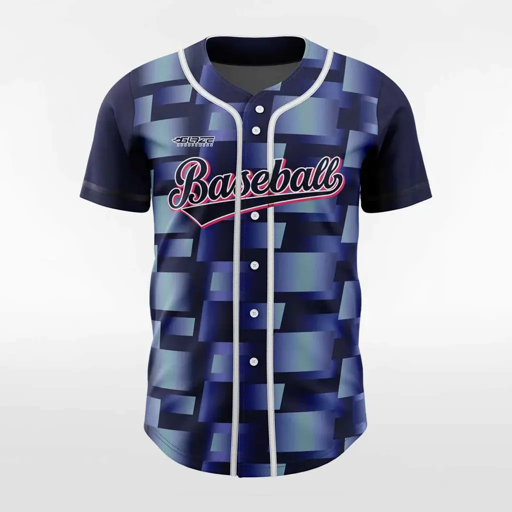 Vente en gros de maillots de baseball personnalisés vierges uniformes de baseball respirants chemises de baseball pour hommes à vendre