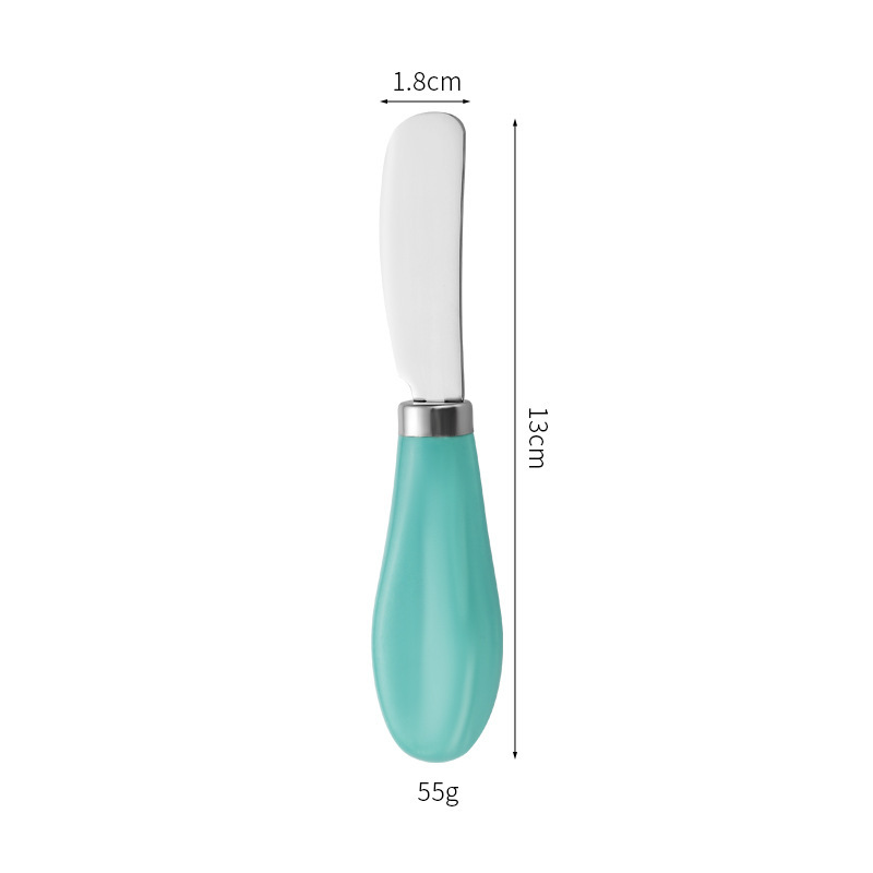 Light green handle butter knife