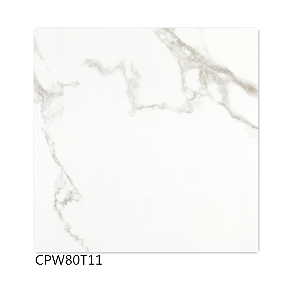 Carrara  Soft Polished Glazed Porcelain Floor Tile on sale 600x600mm