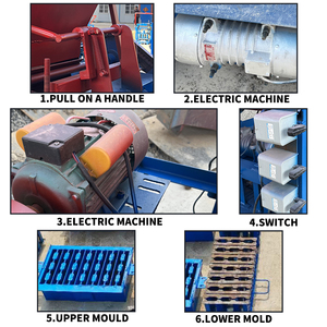 Máquina de fabricación de ladrillos ecológica Línea de máquina de fabricación de ladrillos quemados Máquina de fabricación de ladrillos completamente automatizada - Product Image 3