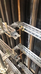工厂价格可调15/17毫米钢工业设计模板拉杆混凝土成型翼形螺母包括 - Product Image 2