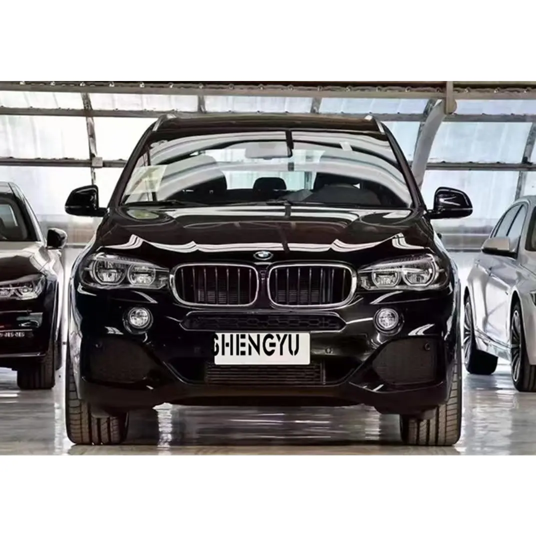 Las piezas de automóviles a buen precio para BMW X5 F15 2014-2018 modificadas al modelo MT contienen parachoques delantero y trasero con rejilla y faldón lateral
