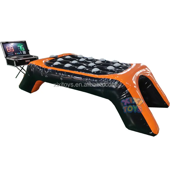 Tavolo gonfiabile in PVC gonfiabile in PVC gonfiabile IPS sfida battaglia Arcade gonfiabile carnevale sistema di gioco interattivo