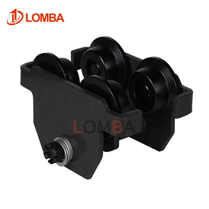 Customizable OEM Parts 1t to 20t Beam Trolley Hand Pull Four-Wheel Trolleys &amp; Hoists Manual <strong>Cart</strong> with Four-Wheel Wheel - Product Image 5