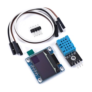 P8266 scheda di sviluppo IoT + sensore di umidità DHT11 + 0.96 oled Display SDK ESP-12F programmazione modulo Wifi piccola scheda di sistema