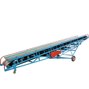 Transportador de correa de 3 secciones y 12 metros para carga de camiones, máquina de cintas transportadoras de descarga, máquina clasificadora para centro de distribución