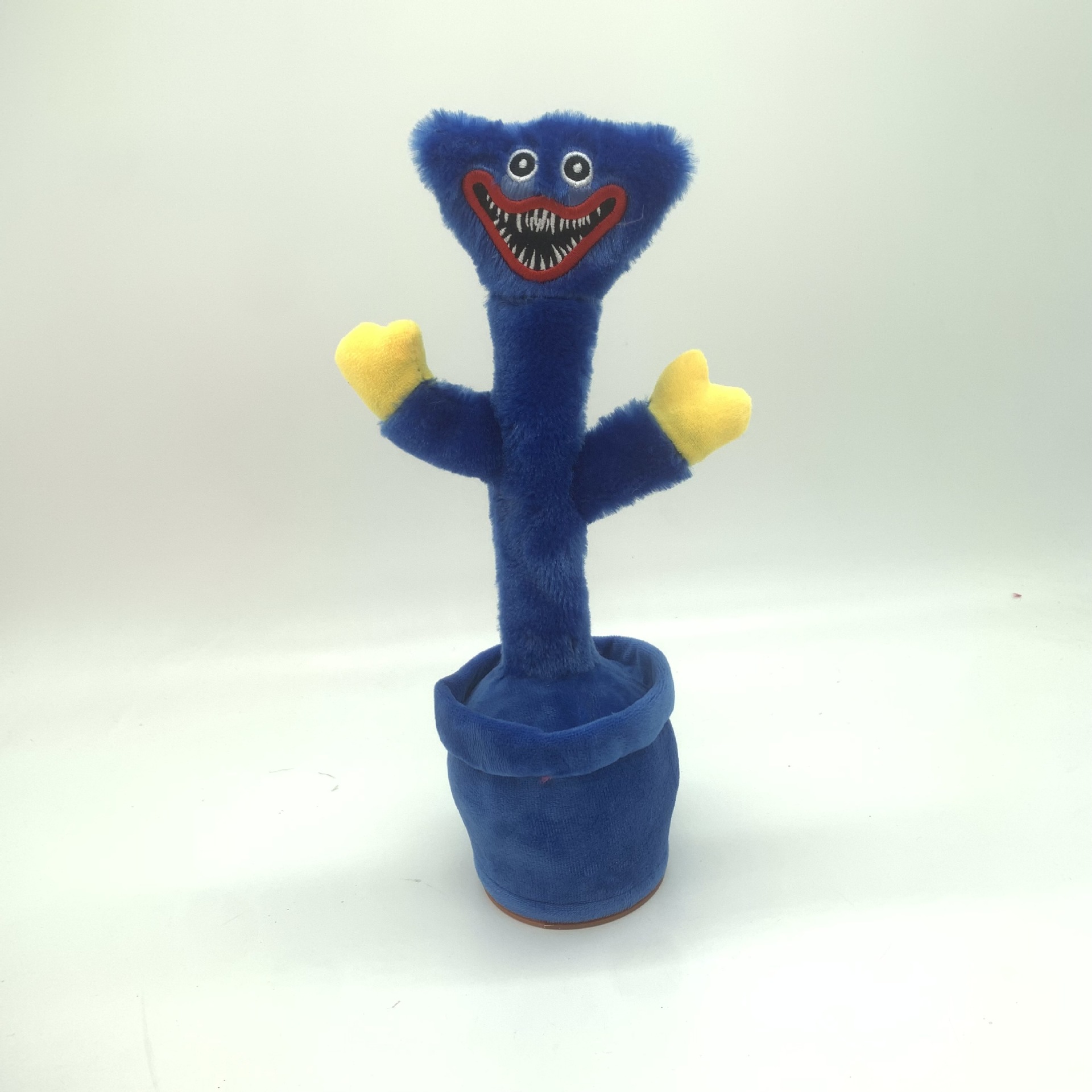 Cactus coquelicot bleu version anglaise rechargeable-33cm