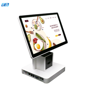 PT-2323P сенсорный экран POS-терминал с 15,6 ''+ 10,1'' дисплеем Windows 7/10 OS 4GB RAM 64GB SSD Wi-Fi Bluetooth Ethernet - Product Image 2