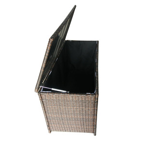 Natural Wicker Chest Storage <strong>Trunk</strong> Classic Rattan Storage Chest Rattan Box - Product Image 2