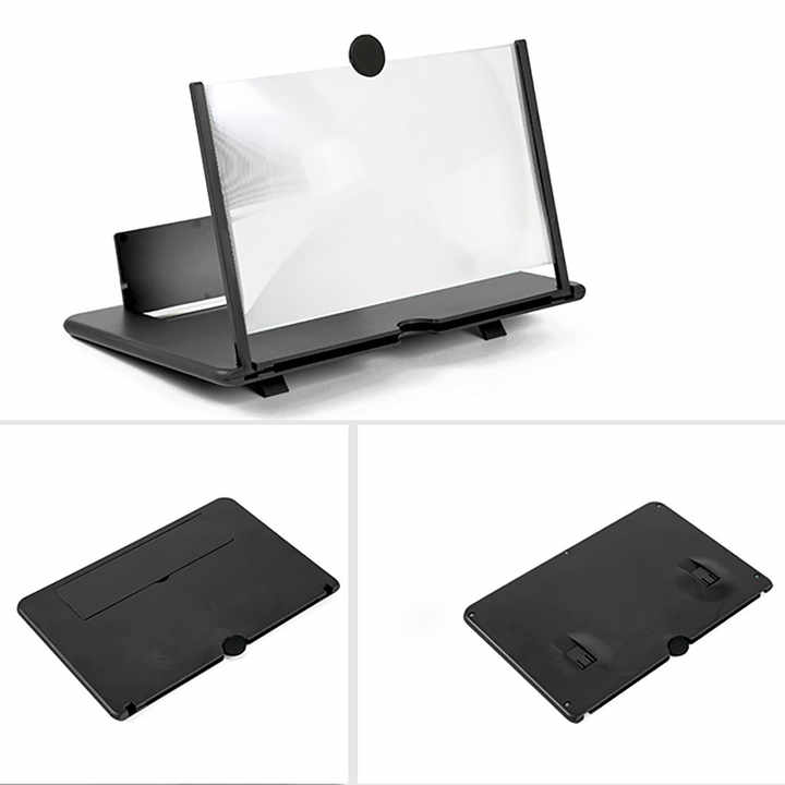 12Inch Screen Magnifier Smartphone Eye Protection Video Amplifier Enlarged 3D Phone Screen Magnifier