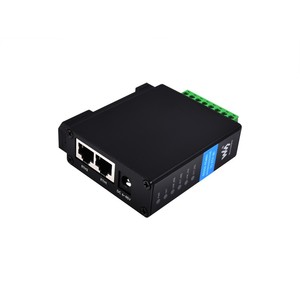 RS232 RS485 a RJ45 Server seriale Ethernet, RS232 e RS485 doppio canale funzionamento indipendente, doppie porte Ethernet - Product Image 3