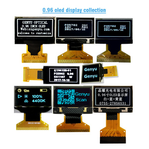 Piccolo pannello modulo schermo Lcd Mini 128X32 128X64 OLED personalizzato Fpc Spi i2c Micro monocromatico 0.91 0.96 Display Oled - Product Image 3