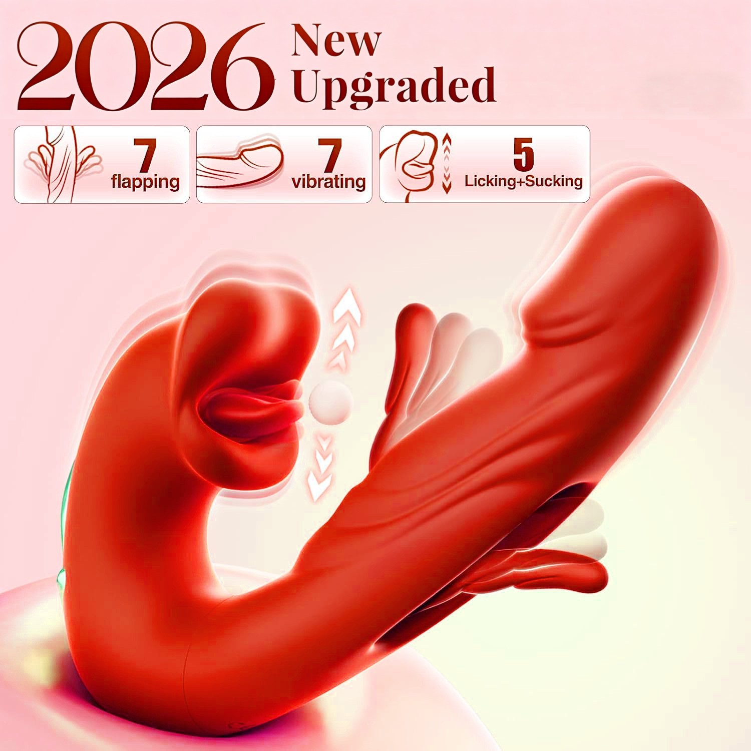 Accarezzando il rosso tre in uno