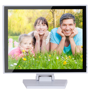 Monitor LCD cuadrado de 17, 19, 20 pulgadas, 12V, Industrial, con entrada de CC de 12v