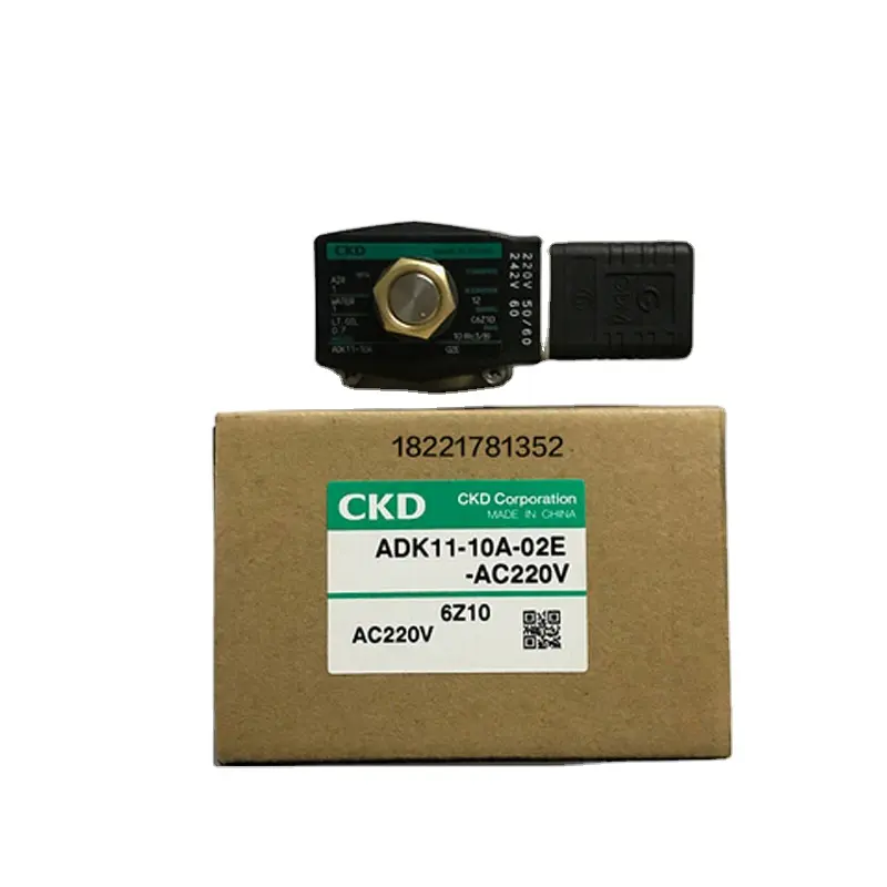 LandSky CKD paslanmaz çelik solenoid valveADK11-15A-02G-AC220V ADK11-15A ADK11-15A-02E-AC110V iki yönlü solenoid valf