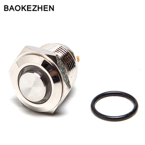 Baokezhen ip67 interruttore di pulsante del metallo con 3V led impermeabile con momentaneo/agganciato funzione - Product Image 2