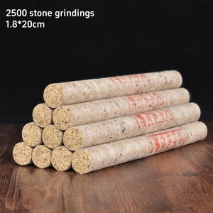 2500 Đá Mài 1.8*20Cm 100% Tinh Khiết Đá Mặt Đất Mugwort Thanh Tcm Điều Trị Cho Lưu Thông Máu & Hormone Cân Bằng - Product Image 1