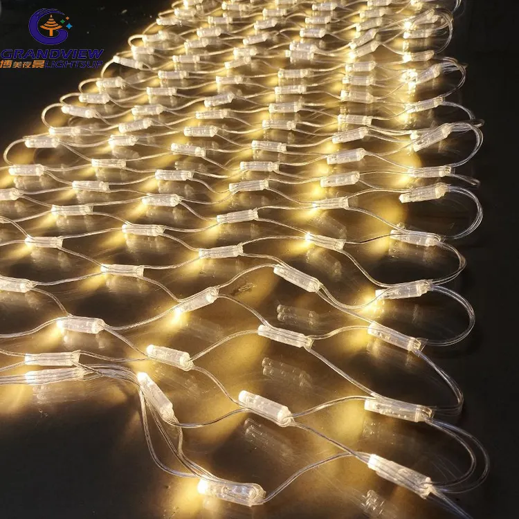 Luzes LED Net Fariy para Natal Festa Casamento Eventos Holiday Decore luzes