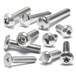 <strong>M6</strong> X 1.0 X <strong>12mm</strong> Security Machine <strong>Screw</strong> Button Torx Pin Head Torx with Pin Button Head Security <strong>Screws</strong> - Product Image 4