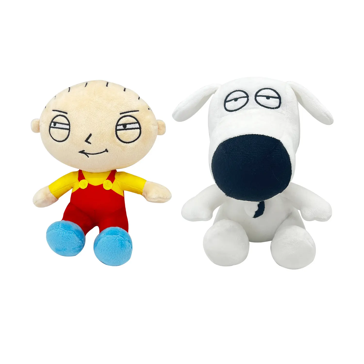 LEMON JSA mainan mewah pria keluarga kartun baru CPC cantik mainan Tv pertunjukkan boneka binatang karakter anjing