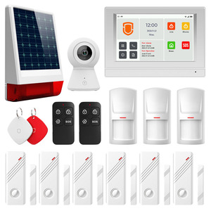 Teléfono móvil Smart Life APP control hogar 4G GSM WIFI intruso sistema de alarma de seguridad con sensores Pir de movimiento - Product Image 2