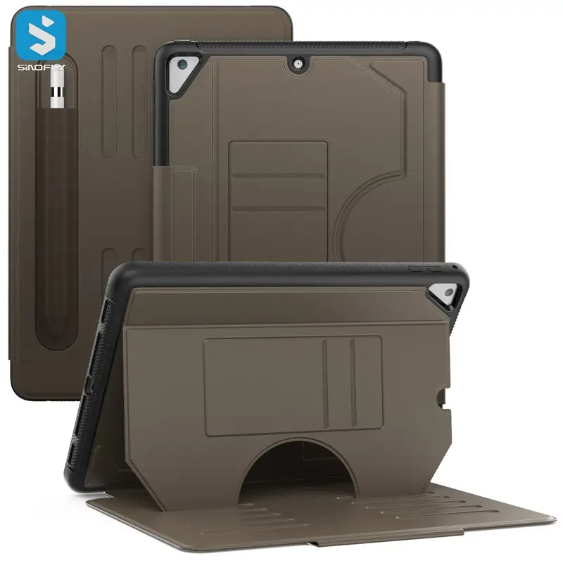 Casing Tablet bisnis pintar magnetik desain Kickstand penyesuaian terbaru untuk iPad 9.7 2017 2018 Air 2